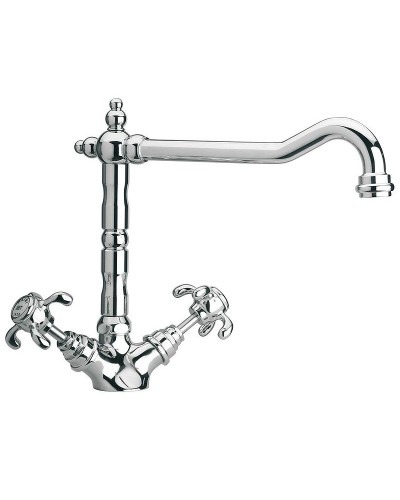 Смеситель для кухни Paini Ornellaia 87CR570BKM Хром