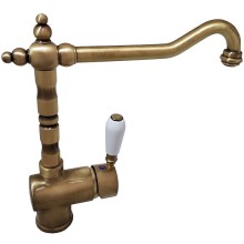 Смеситель для кухни Paini Cox 78F35881ANTKM Старая бронза