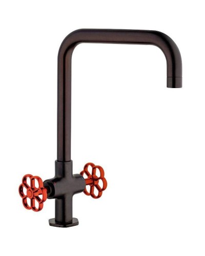 Смеситель для кухни Paini Garage 72PZ490RB599BREPT Черный матовый