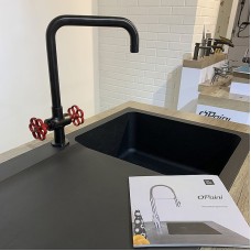 Смеситель для кухни Paini Garage 72PZ490RB599BREPT Черный матовый