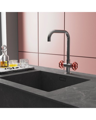 Смеситель для кухни Paini Garage 72CR490RB599BREPT Хром