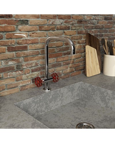 Смеситель для кухни Paini Garage 72CR490RB599BREPT Хром