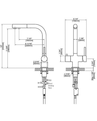 Смеситель для кухни Timo Saona 2356/00FL Хром