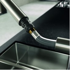 Смеситель для кухни Kludi L Steel 45851F877 Сталь