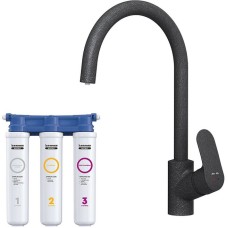 Смеситель для кухни AM.PM Like F8007S22 Черный матовый