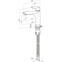 Смеситель для кухни Am.Pm Bliss L F5300000