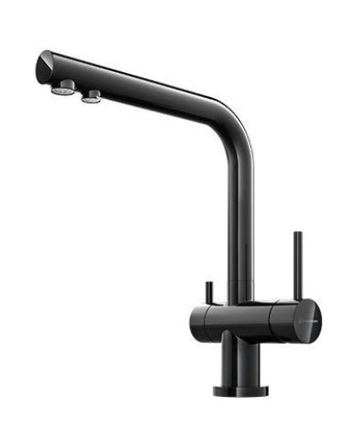Смеситель для кухни с подключением к фильтру графит Omoikiri Nagano-GB