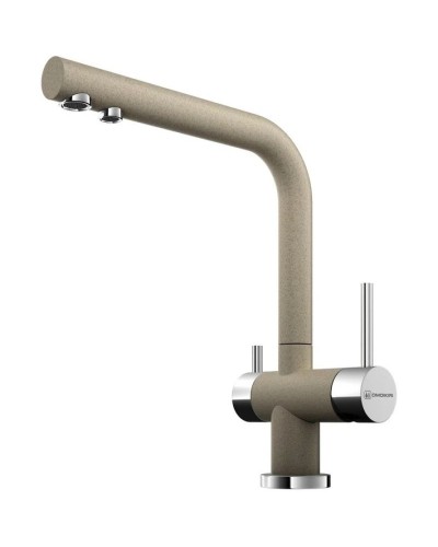 Смеситель для кухни с подключением к фильтру карамель Omoikiri Nagano-CA