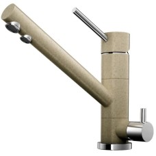 Смеситель для кухни с подключением к фильтру карамель Omoikiri Tonami-CA