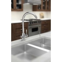 Смеситель для кухни с подключением к фильтру Аквафор C125