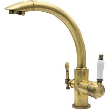 Смеситель для кухни Milacio Castellon Ceramic MC.513.BR Бронза