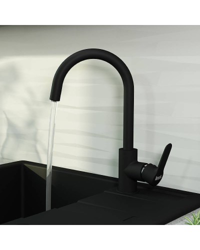 Смеситель для кухни Iddis Cuba CUBBLFJi05 Черный матовый