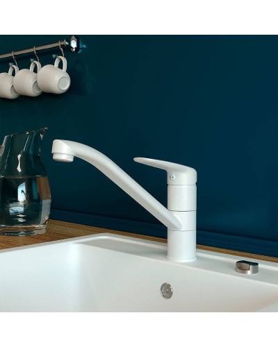 Смеситель для кухни Iddis Male MALWT00i05 Белый матовый