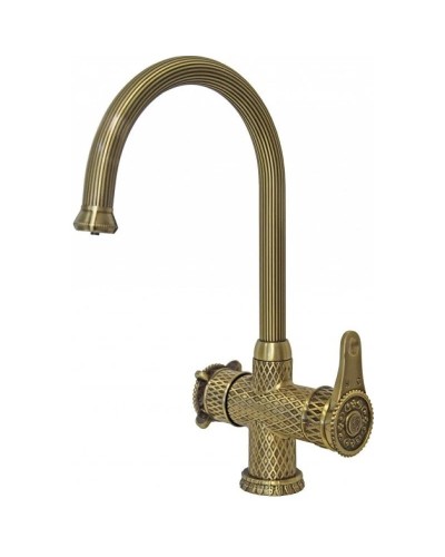 Смеситель для кухни с подключением к фильтру Zorg Antic A 51 KF-BR