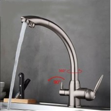 Смеситель для кухни Haiba HB76845 Хром