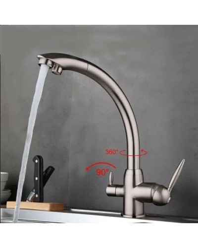 Смеситель для кухни Haiba HB76845 Хром