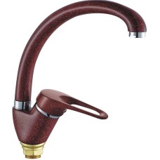 Смеситель для кухни Haiba HB4113-11 Бордовый