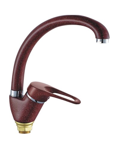 Смеситель для кухни Haiba HB4113-11 Бордовый