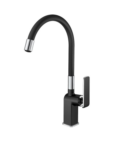 Смеситель для кухни Haiba HB73548-7 Черный Хром