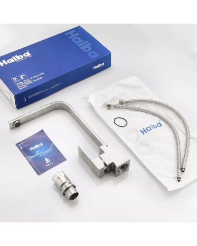 Смеситель для кухни Haiba HB70803 Нержавеющая сталь