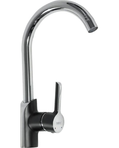 Смеситель для кухни Haiba HB70805-7 Черный Хром