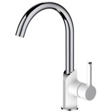 Смеситель для кухни Haiba HB70805-8 Белый Хром