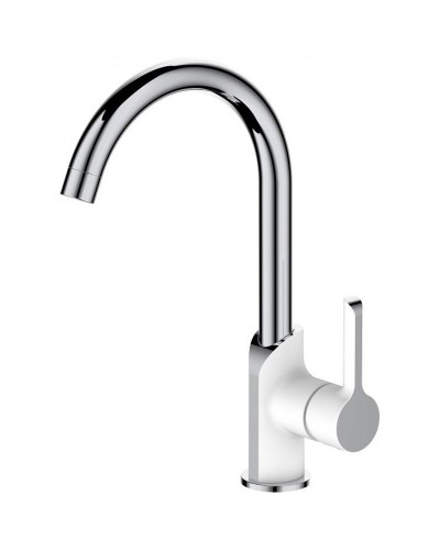 Смеситель для кухни Haiba HB70805-8 Белый Хром