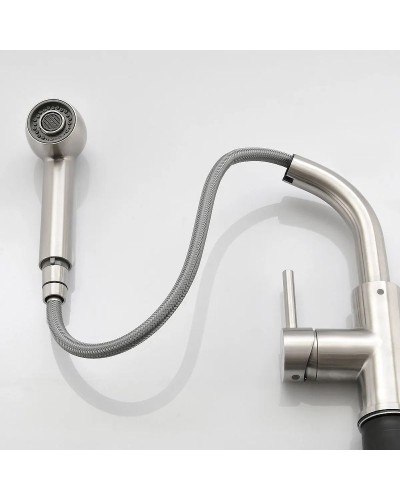 Смеситель для кухни Haiba HB70304-2 Нержавеющая сталь