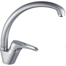 Смеситель для кухни Haiba HB4113-1 Хром матовый