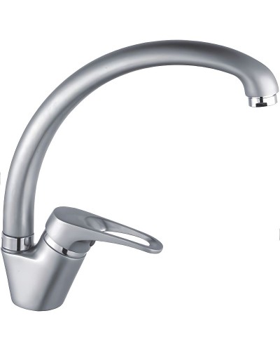 Смеситель для кухни Haiba HB4113-1 Хром матовый