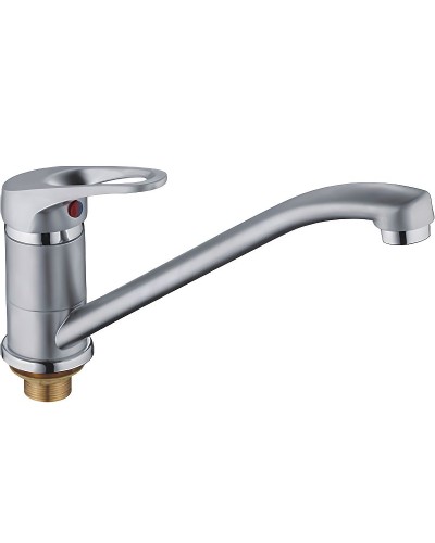 Смеситель для кухни Haiba HB4913-1 Хром матовый