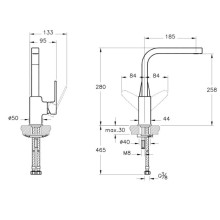 Смеситель для кухни Vitra Q-Line A42132EXP