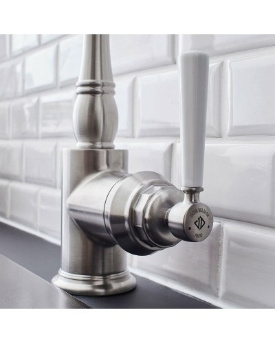 Смеситель для кухни Jacob Delafon Cleo 1889 E24317-VS Матовая сталь