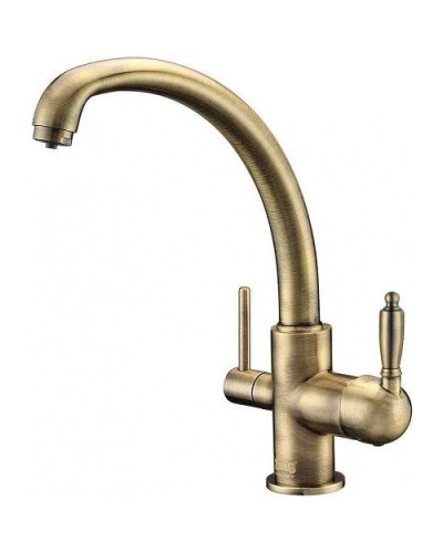 Смеситель для кухни с подключением к фильтру Zorg Sanitary ZR 315 YF-33 BR