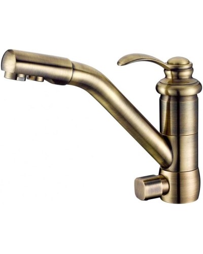 Смеситель для кухни с подключением к фильтру Zorg Sanitary ZR 400 KF-47-BR