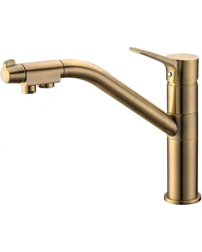 Смеситель для кухни с подключением к фильтру Zorg Sanitary ZR 401 KF- BR