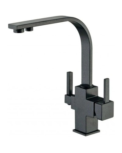 Смеситель для кухни с подключением к фильтру Zorg Sanitary ZR332YFCHEPHYIMETALLIK