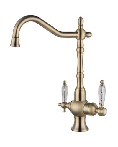 Смеситель для кухни с подключением к фильтру Zorg Sanitary ZR 336 YF-22 BR