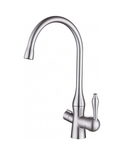 Смеситель для кухни с подключением к фильтру Zorg Sanitary ZR 339 YF SATIN