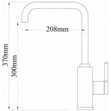 Смеситель для кухни Zorg Stone ZR 370 Y ROSSO