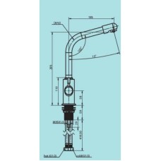 Смеситель для кухни с подключением к фильтру Аквафор C126