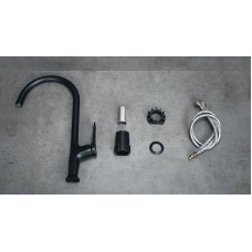 Смеситель для кухни Lemark Bronx LM3705BL Черный