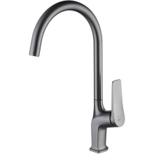 Смеситель для кухни Lemark Bronx LM3705GM Графит