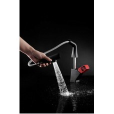 Смеситель для кухни Lemark Soul LM6008BR Черный