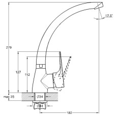 Смеситель для кухни G.Lauf ZOP4-B045