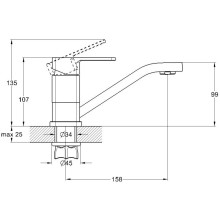 Смеситель для кухни G.Lauf GOR4-B058