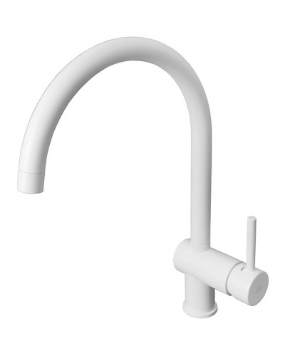 Смеситель для кухни Paffoni Light LIG280BO Белый матовый