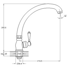 Кран для холодной воды G.Lauf QML14-A119