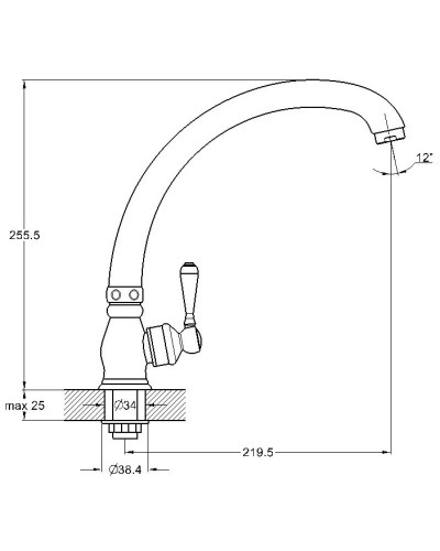 Кран для холодной воды G.Lauf QML14-A119