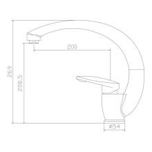 Смеситель для кухни Seaman Eco Venice SSN-0900